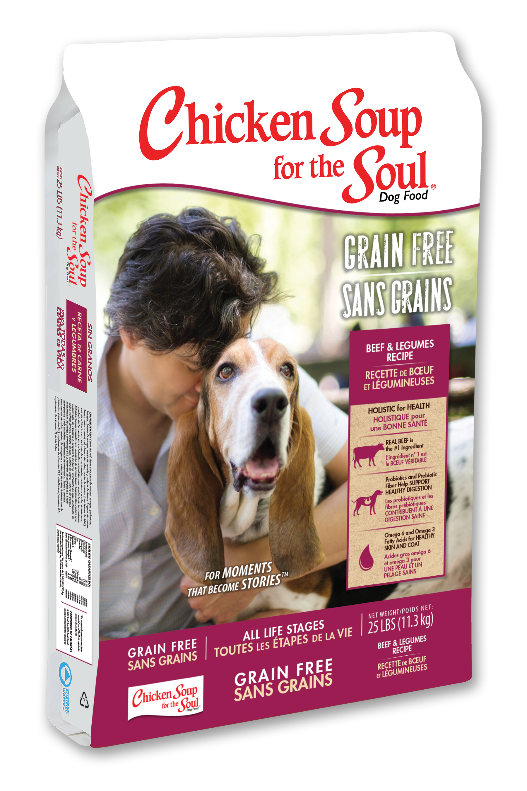 Grain Free Dog Food - Beef & Legumes Recipe | Chicken Soup for the Soul
