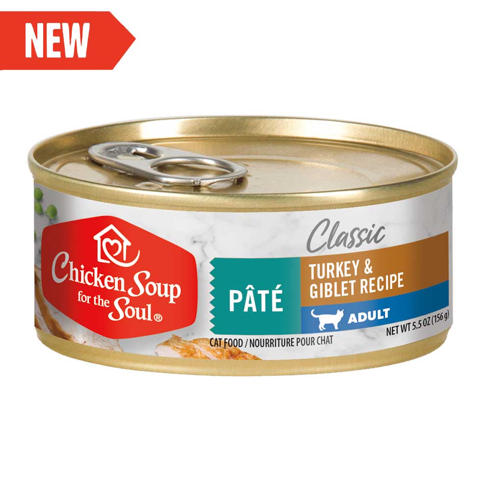 Classic Turkey & Giblet Recipe Pâté Adult Cat Food (front of can)