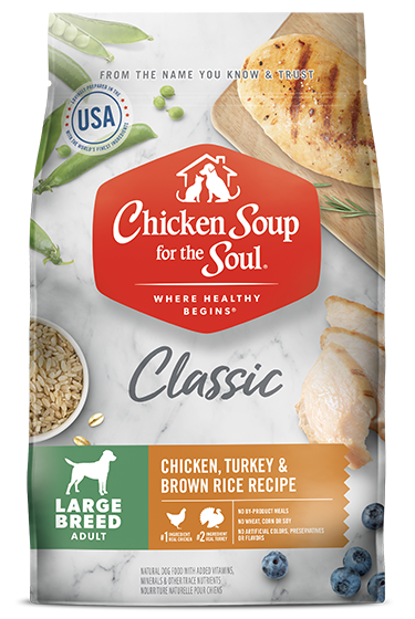 Classic Large Breed Adult Dry Food - Chicken, Turkey & Brown Rice Recipe (front view image)