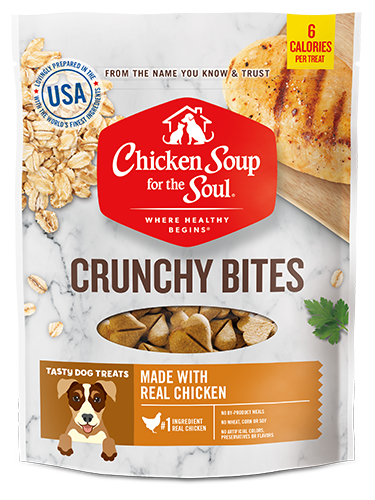 Dog Treats - Chicken Crunchy Bites (front view)