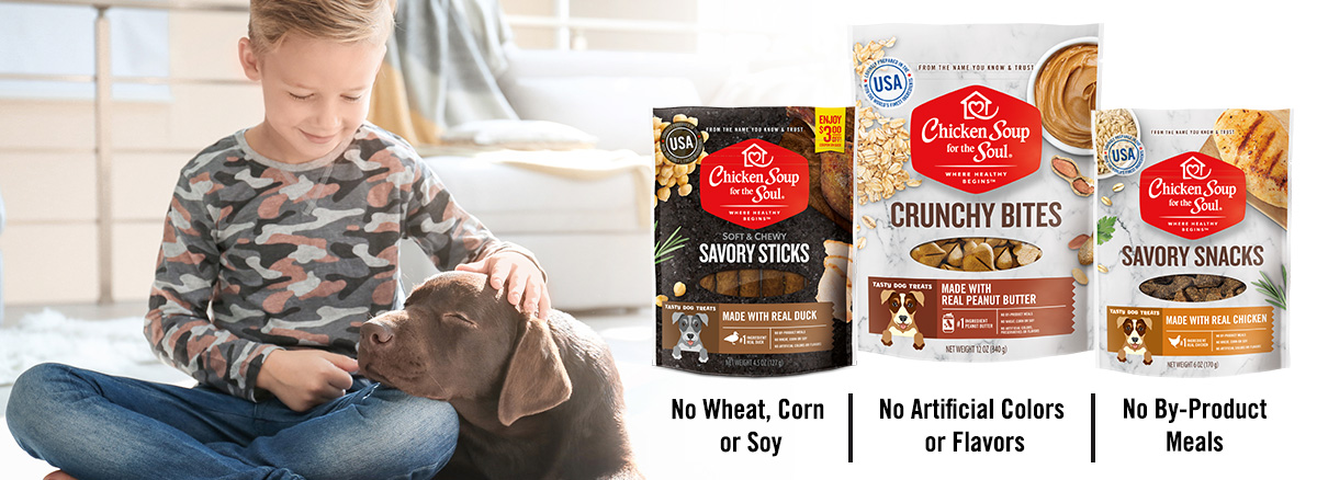 Chicken Soup for the Soul Dog Treats Ad