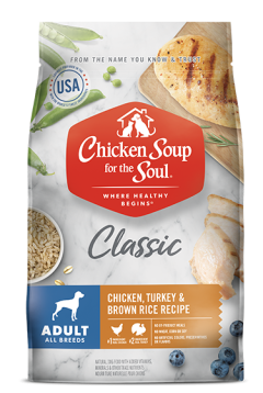 Classic Adult Dry Dog Food - Chicken, Turkey & Brown Rice Recipe (front view image)